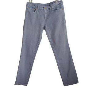 Tori Burch Alexa Cropped Skinny Gray Casual 28 Womens Pants